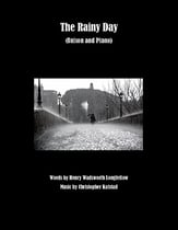 The Rainy Day Unison choral sheet music cover